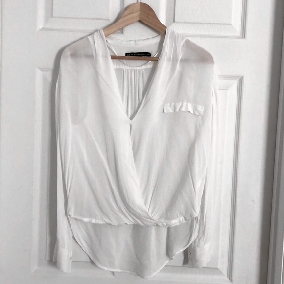 White Zara blouse - Picture 1 of 6